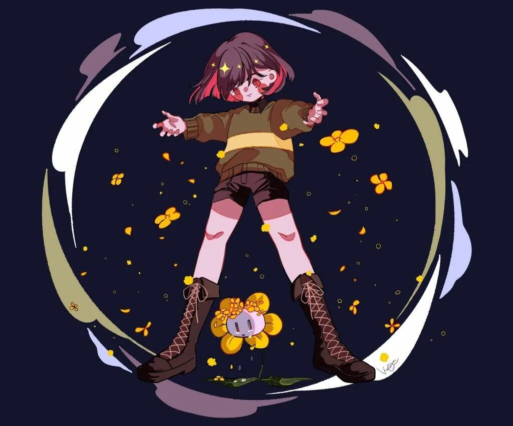 Chara dungeon code. Chara art. undertale art. undertale chara flowers. чара арт 18.