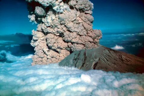 St helens eruption