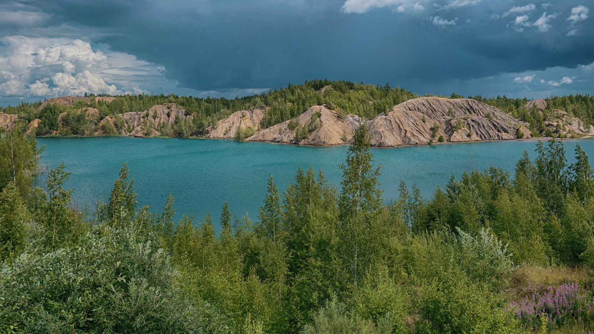 Голубые озера тульская фото