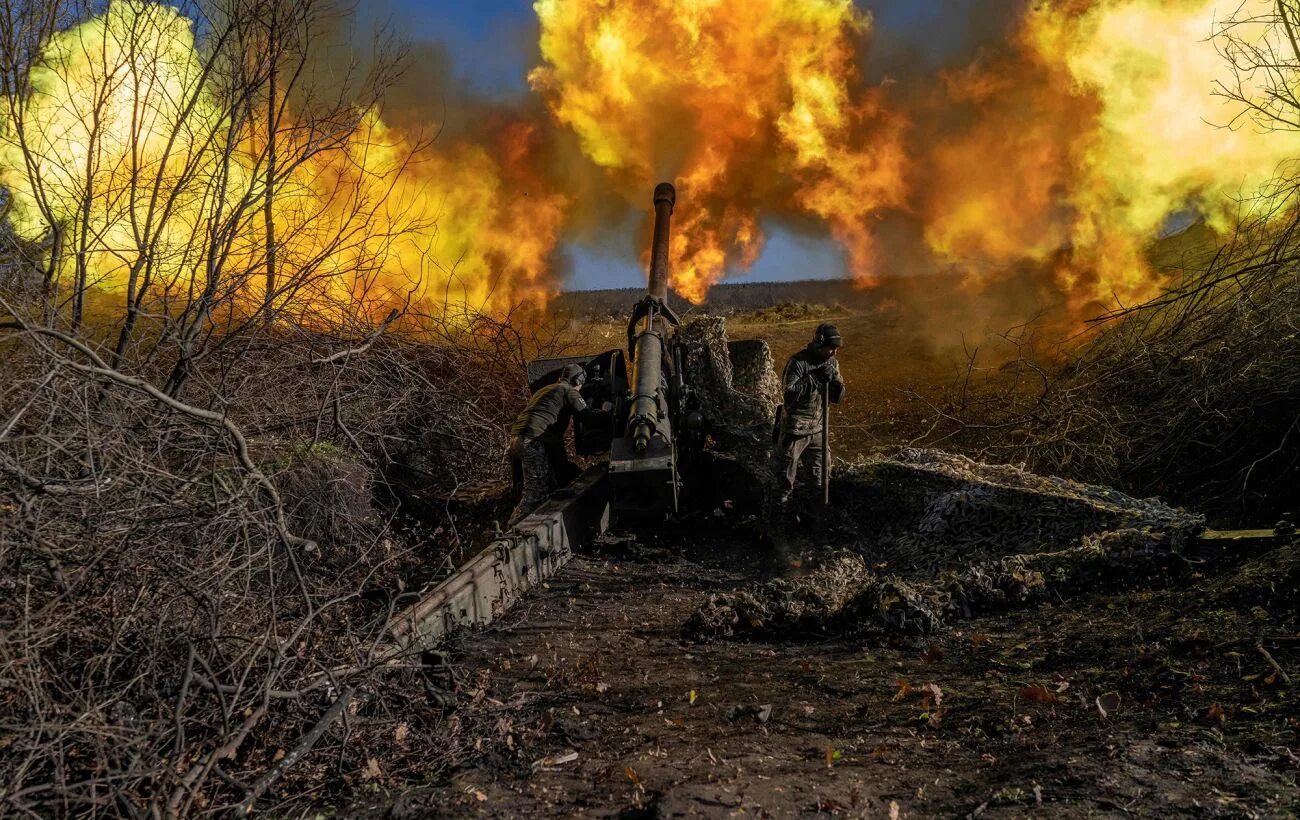 Артиллерия Украины. Украина поражает россию