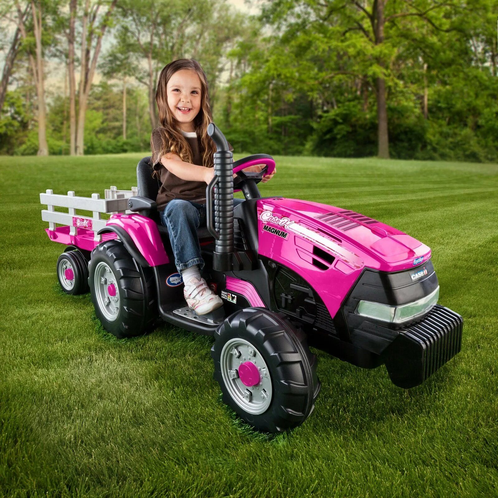 Детские трактора. Машины и тракторы. Розовый трактор. Трактор игрушка для детей. Маленькие дети трактор