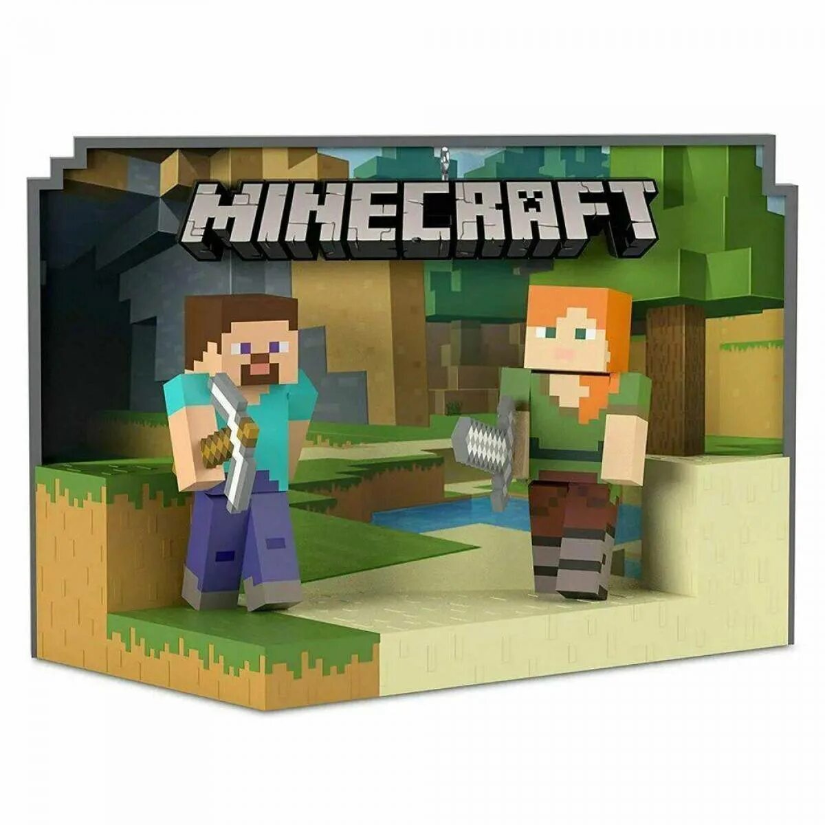 Minecraft steve alex