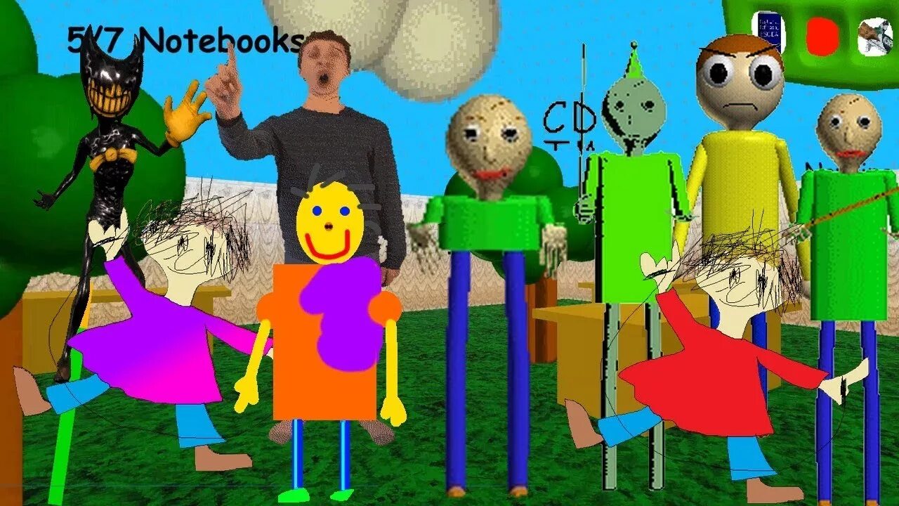 Baldis basics a little of everything. Baldi Basics 1.4.1 New Edition. Baldi s Basics. Baldi 1.3.2. БАЛДИ bbccs 3.