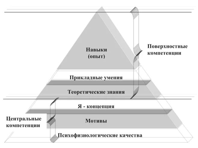 Компетенции подразделяются на