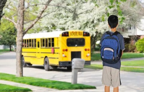 I am waiting bus