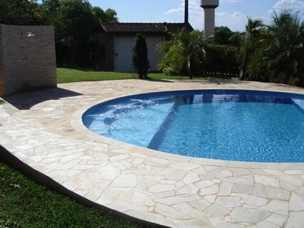 Pedra são tomé para piscina