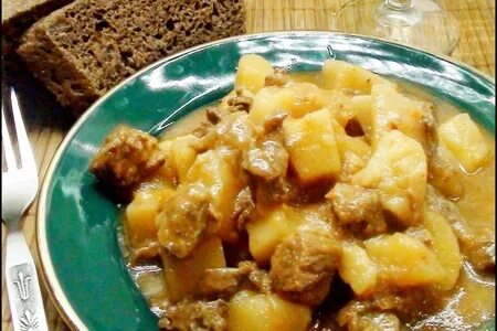 Рецепты мясо с картошкой в тесте