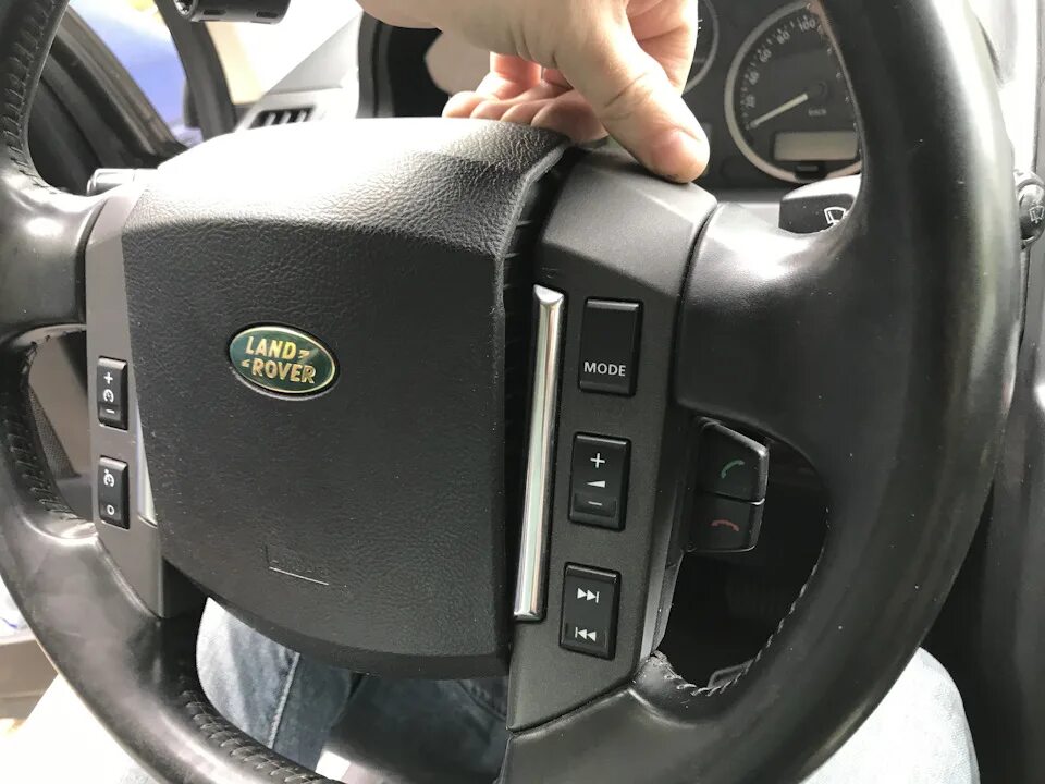 Фрилендер как снять руль How to upgrade Land Rover Freelander steering wheel with aud YouTube