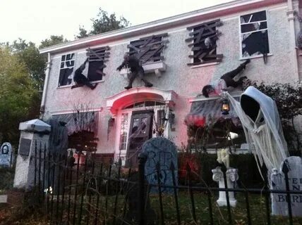 Halloween haunted house