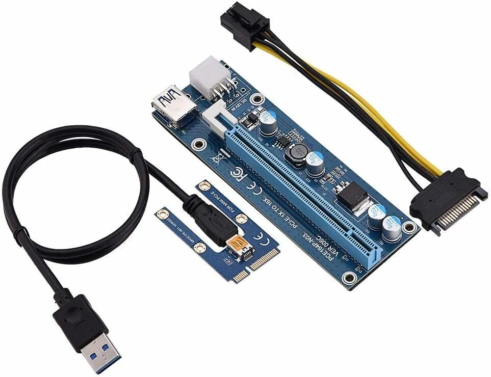 Pci pci e x1 адаптер. Райзер MPCI PCI-E Express Riser , 12v 6pin. PCI-E 16 Riser Cable. Райзер Mini PCIE. PCI-E 4.0 Riser.