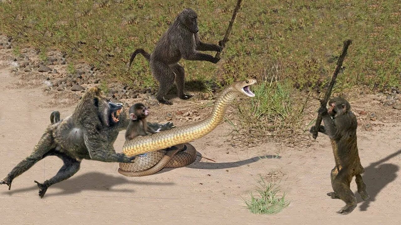 Monkey vs monkey