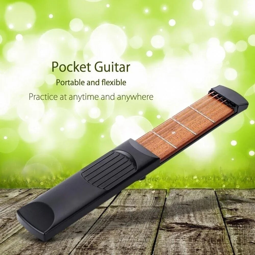 Портативная гитара. Pocket Guitar. Portable Pocket Guitar. Карманная электрогитара.