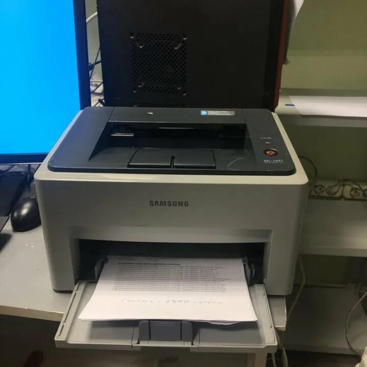 Купить принтер бу на авито. Принтер ml-1641. Samsung Laser Printer ml-1641. Mono Laser Printer ml-1641. Мл 1641 принтер индикаторы.