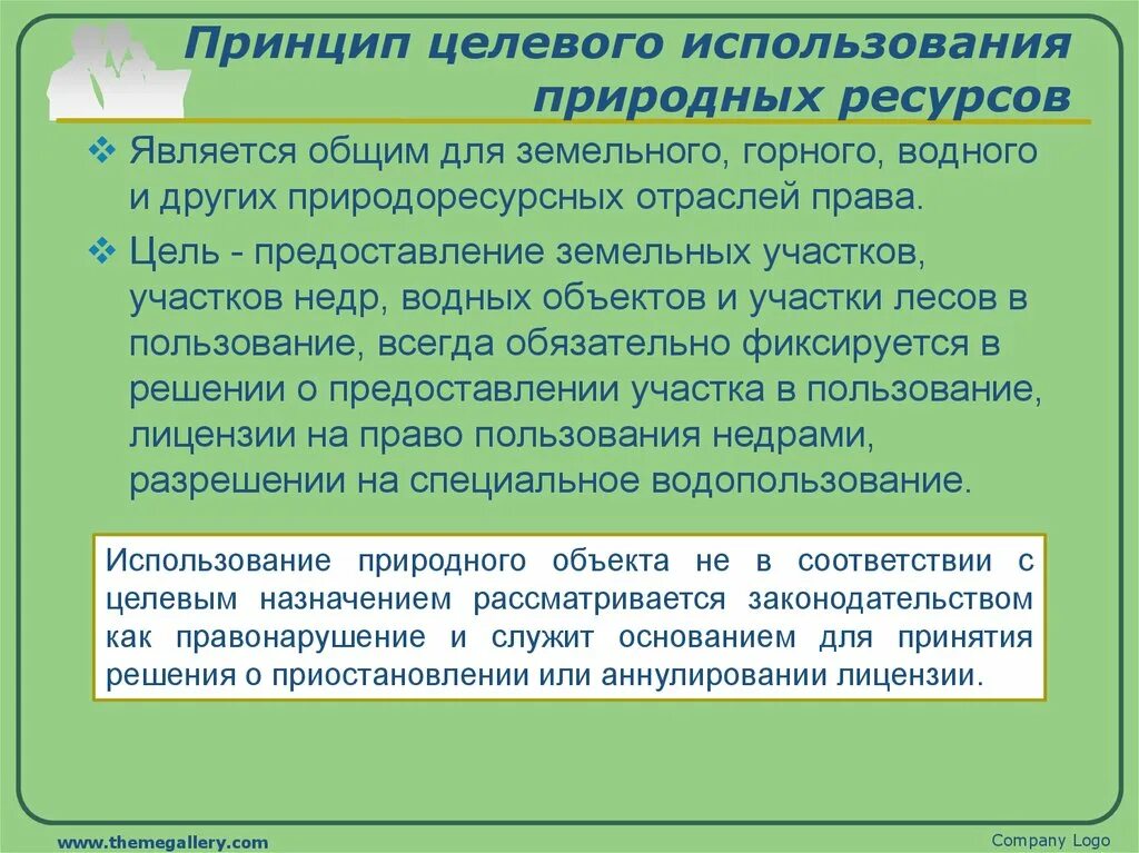 Природные использования тест. Целевое использование природных ресурсов. Принцип целевого использования земель. Целевое Назначение природных ресурсов. Принцип целевого использования земельных участков.