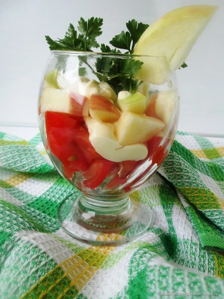 Яблоки салаты из овощей. Яблоки салаты из овощей