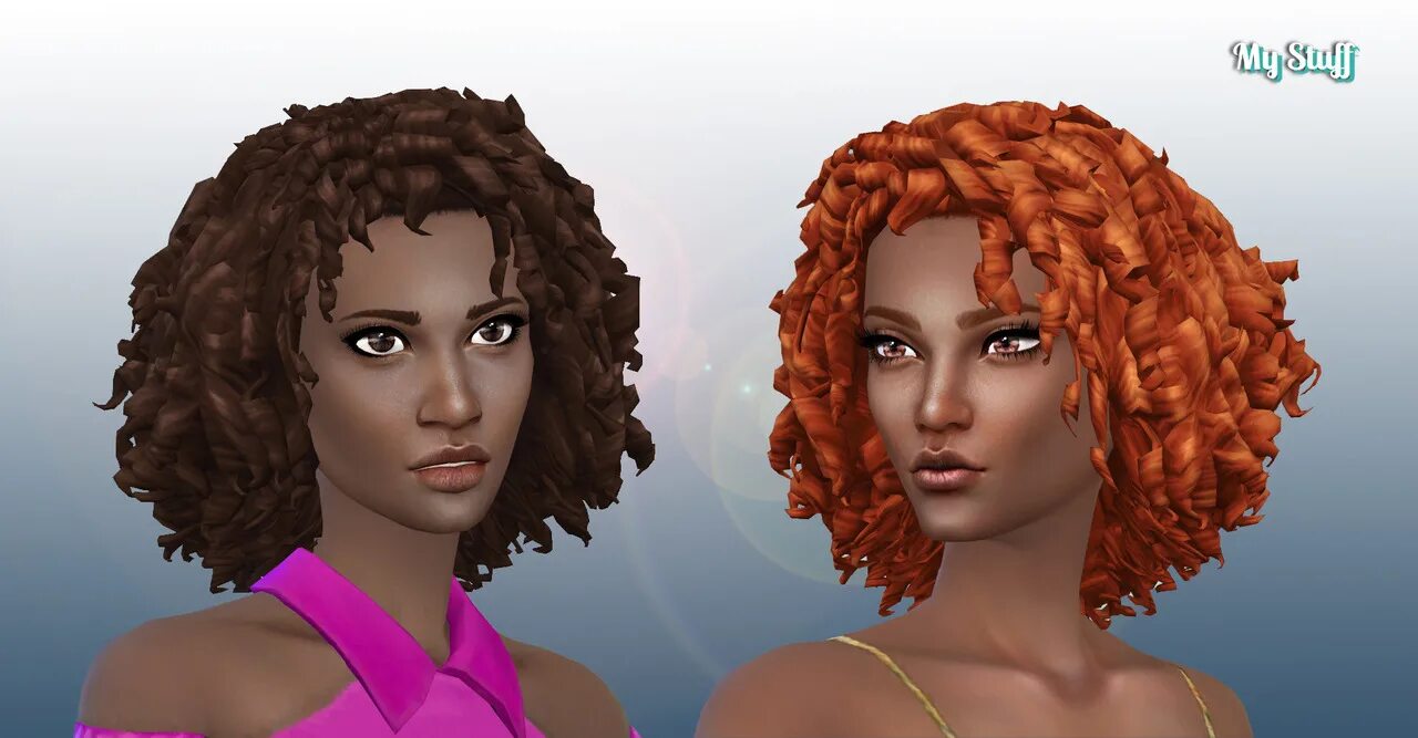 Curly hair симс 4. SIMS 4 кудри. Симс 4 волосы кудри. Симс 4 прическа афро кудри.