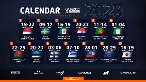 Ралли 2024 расписание