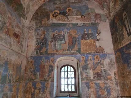 Фрески спасо мирожского монастыря