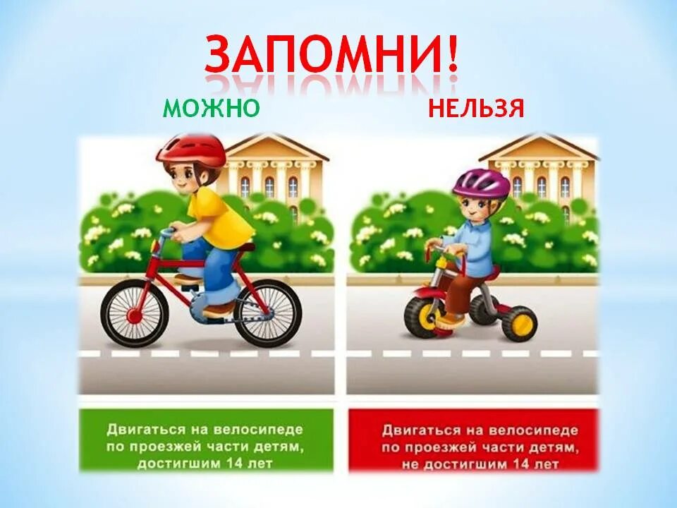 Что можно и нельзя 8 апреля. ПДД велосипед для детей. ПДД можно нельзя. Безопасность на велосипедах для дошкольников. Безопасное катание на велосипеде для детей.