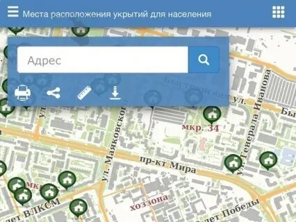 Социальная карта сургута