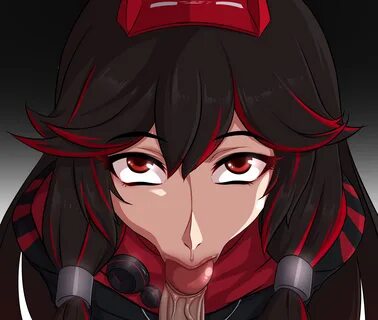 ...fellatio, female, female focus, fully clothed, looking at another, lucia...