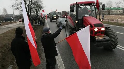 Фермеры блокируют