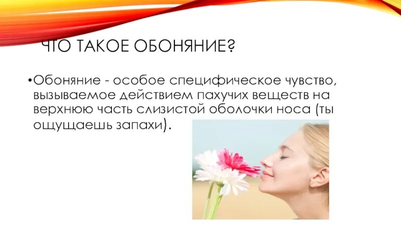 Обоняние текст. Обоняние. Чувство обоняния. Обоняние человека. Презентация по теме обоняние.