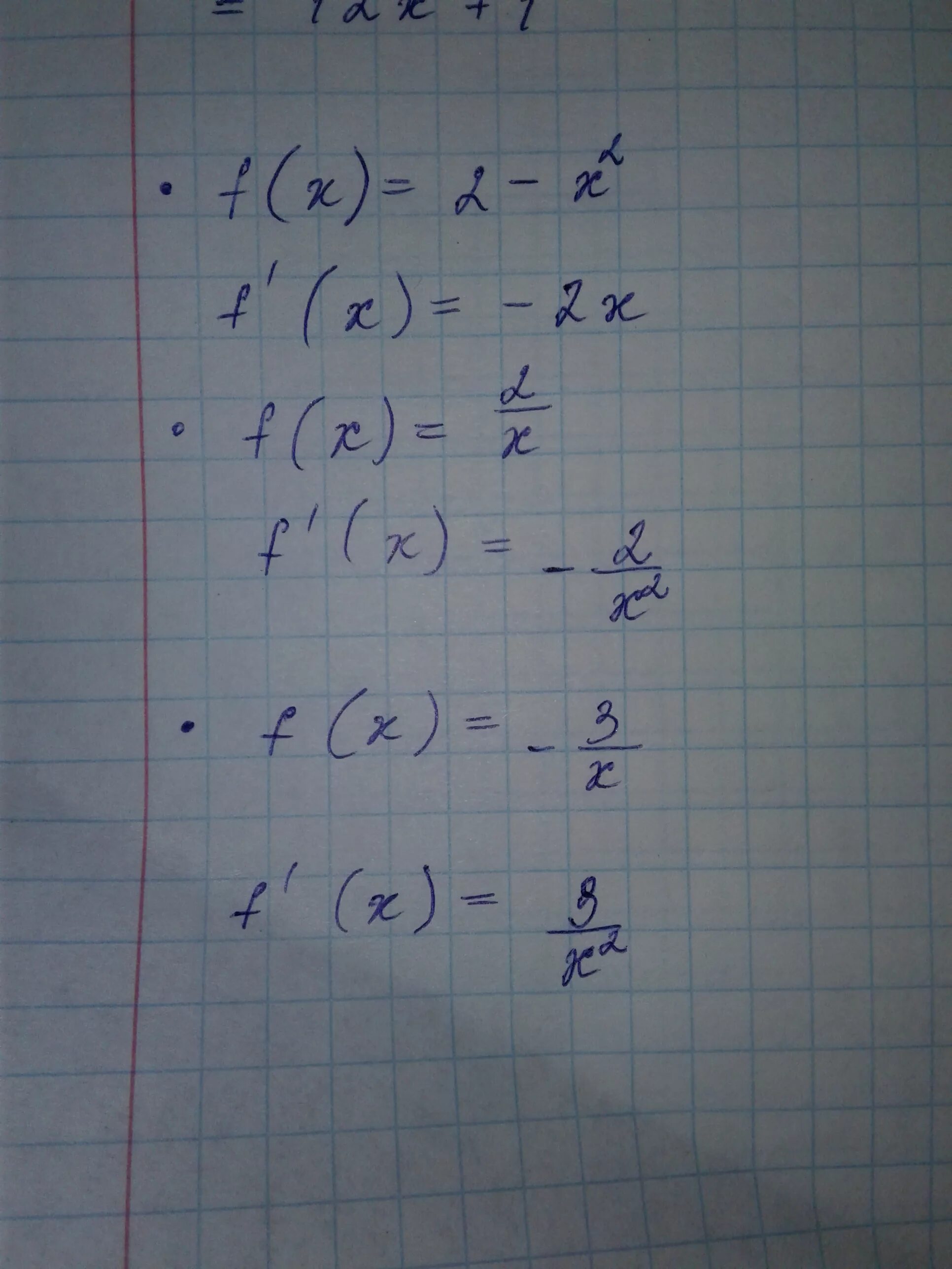 F 2x 4 x 5