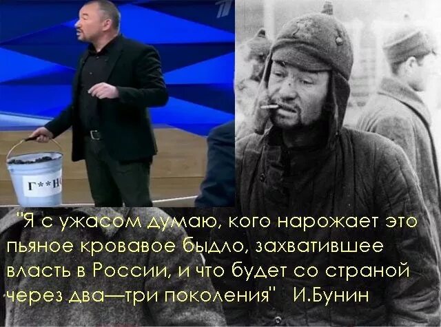 Бунин с ужасом думаю кого нарожает это. Я С ужасом думаю кого. Бунин кого нарожает. Ватники и совки.