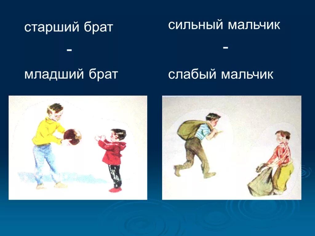 Брат сильнее всех к восемьдесяти скрепкам. Сильный и слабый. Сильный и слабый мальчик. Сильный слабый антонимы. Дети сильные и слабые.