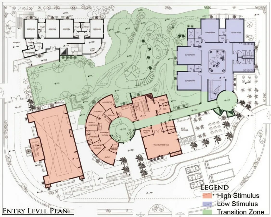 Central planning. Архитектура школа аутизм. Autism Center Design. Interior Center for Autism. Рехаб проектирование.