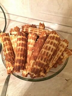 Вкусные хрустящие вафли в электровафельнице