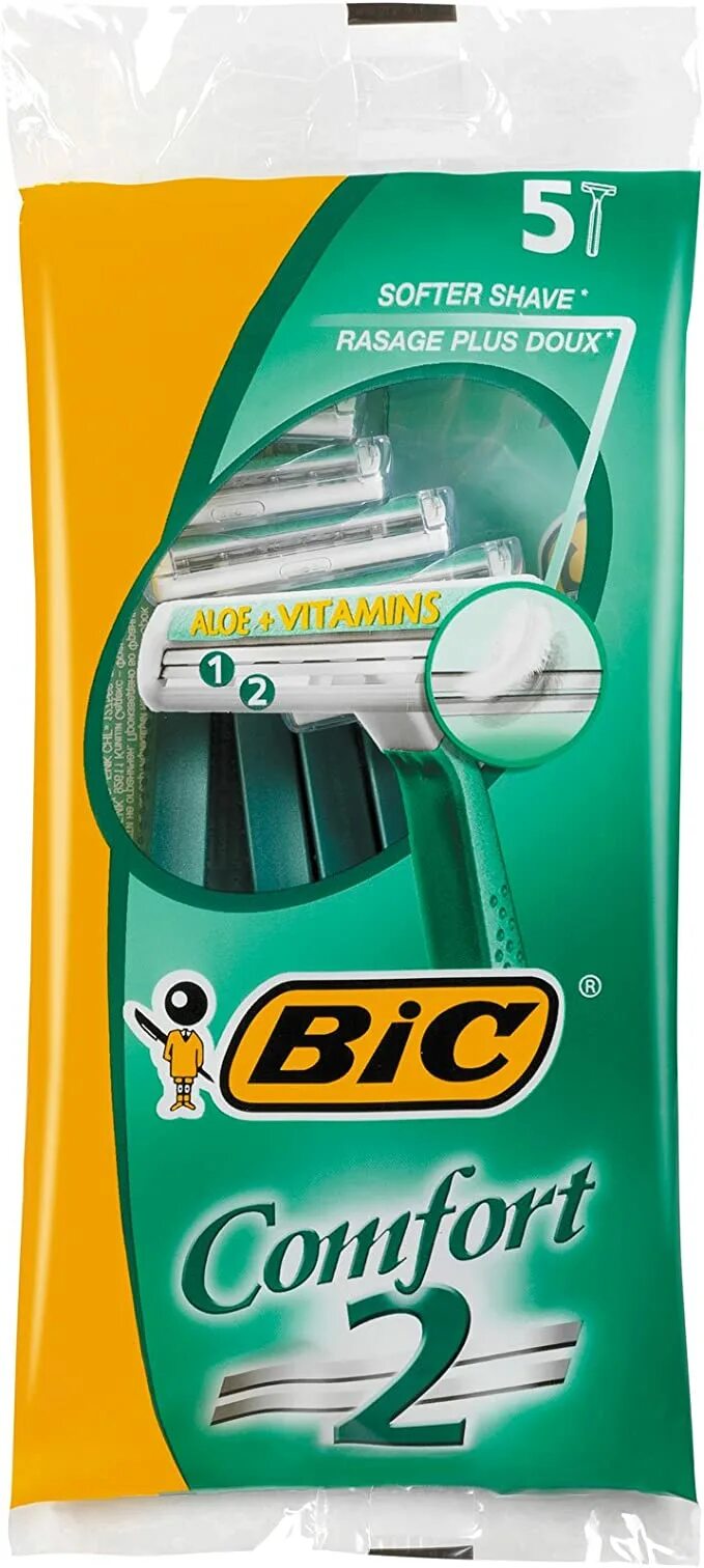 Станок БИК комфорт 2 лезвия (5шт). BIC станок одноразовый Sensetive №2 |. BIC Comfort 2 бритвенные станки. Станок бритвенный лезвия БИК.