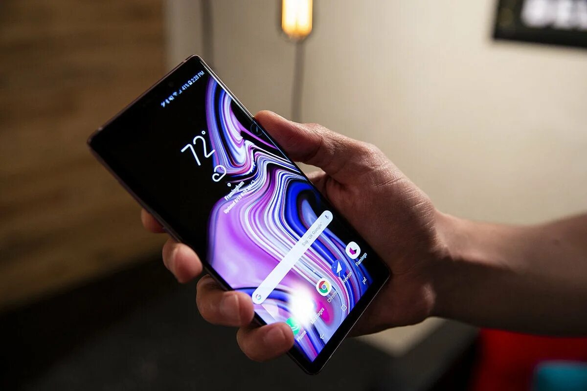 Samsung note 9 экран