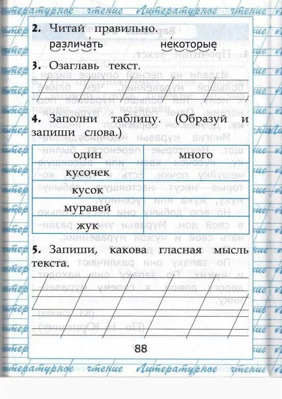 Чтение работы с текстом четвертый класс крылова. Заполни таблицу образуй и запиши слова. Чтение работа с текстом 1 класс Крылова. Работа с текстом 1 класс Крылова. Чтение работа с текстом 1 класс Крылова ответы.