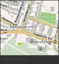 Карта г павловск воронежской