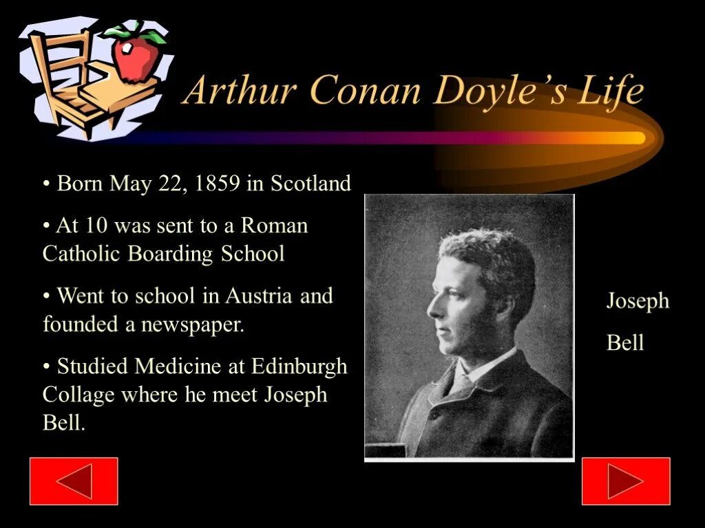 Конан дойл на английском. Arthur Conan Doyle (1859-1930). Conan Doyle презентация.