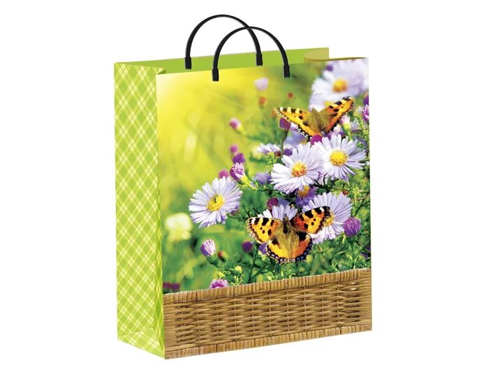 23*27 , 150мкм мягкий пластик лондонинтерпак. Роза в пакете. (h26х23х10см) bas -103. Ассорти из цветов. Пакет мягкий пластик.