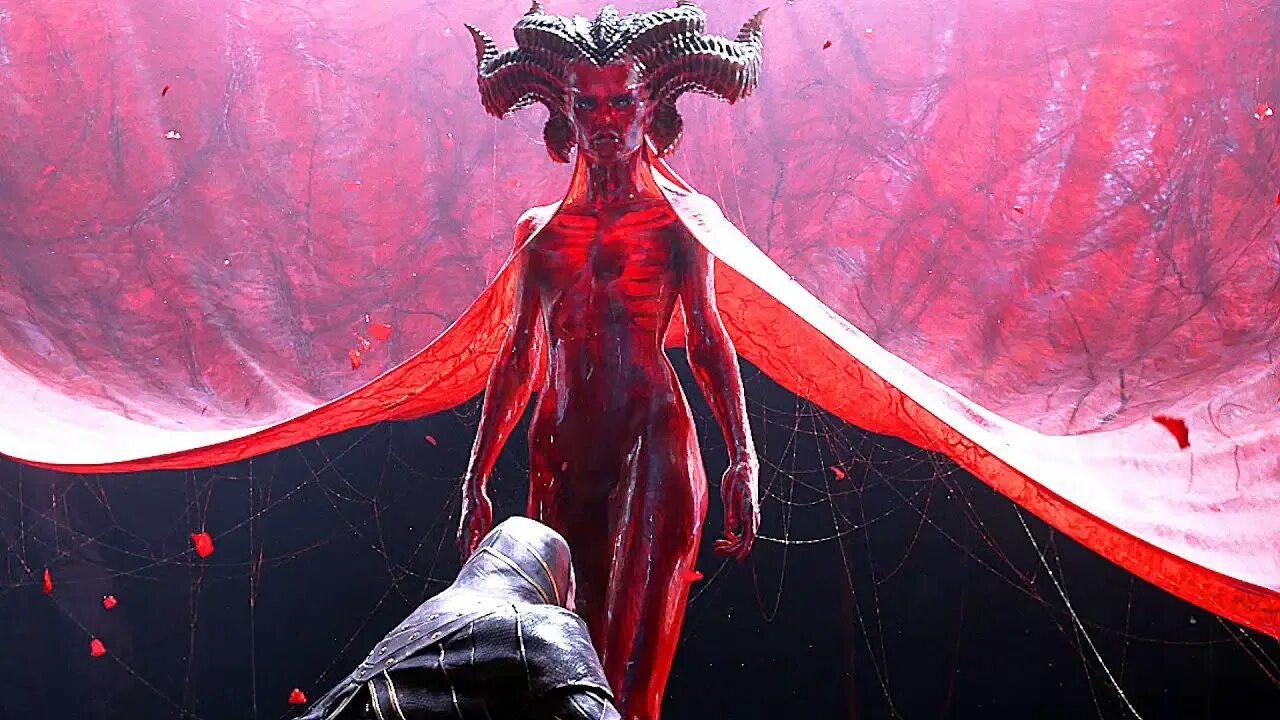 Diablo iii трейлер. Diablo 4. Diablo трейлер. Диабло 4 кадры из трейлера. Лилит diablo cinematic.