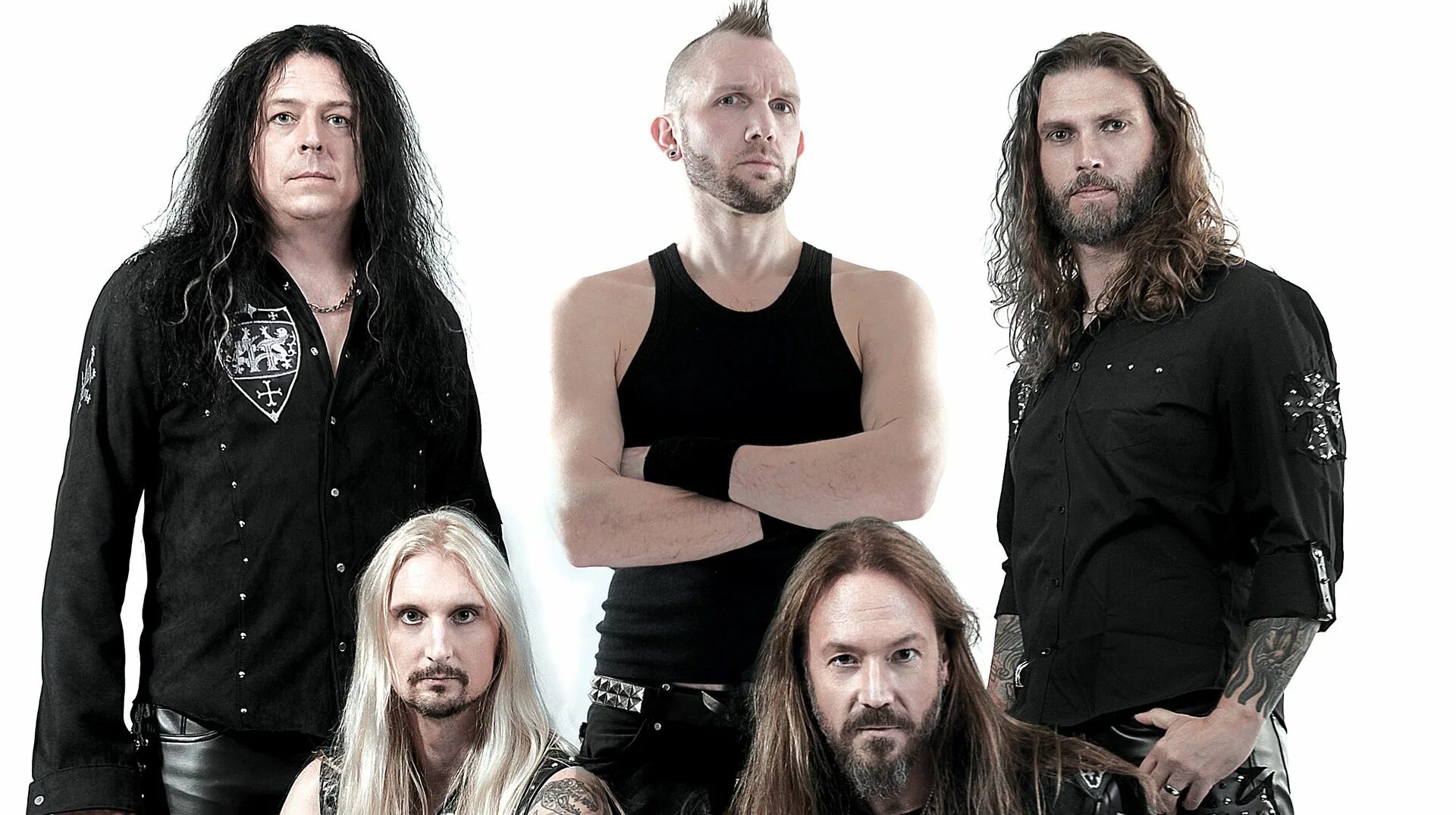 Bad new days. Хаммерфолл. Группа Hammerfall. Йоаким Канс. Рок группа Hammerfall - built to last.