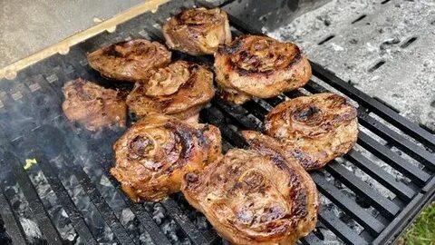 Рецепт стейка на мангале