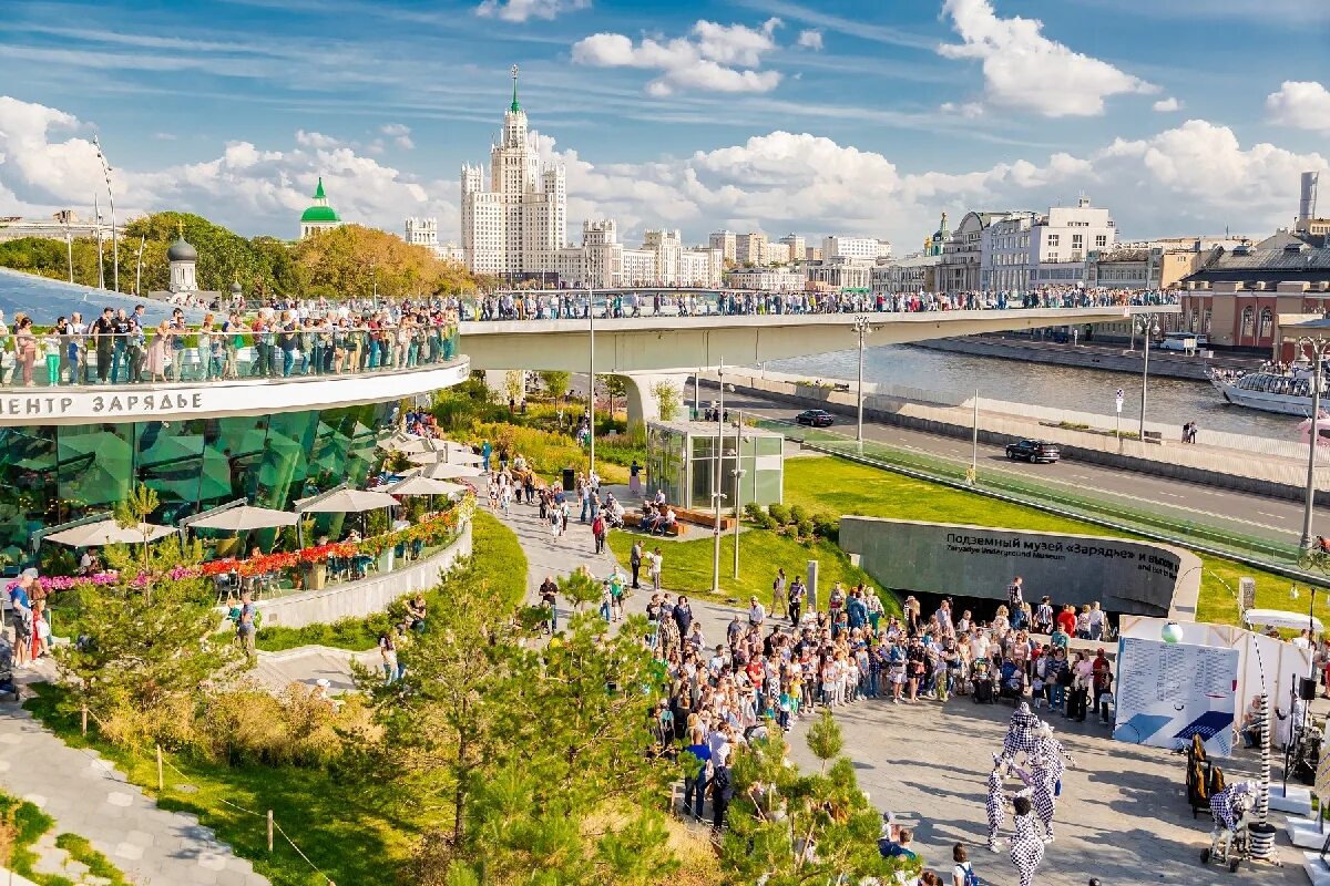 Фото: Москва.Парк"Зарядье". Репортажный фотограф Юрий Ивлиев. Город. Фотосайт Ра