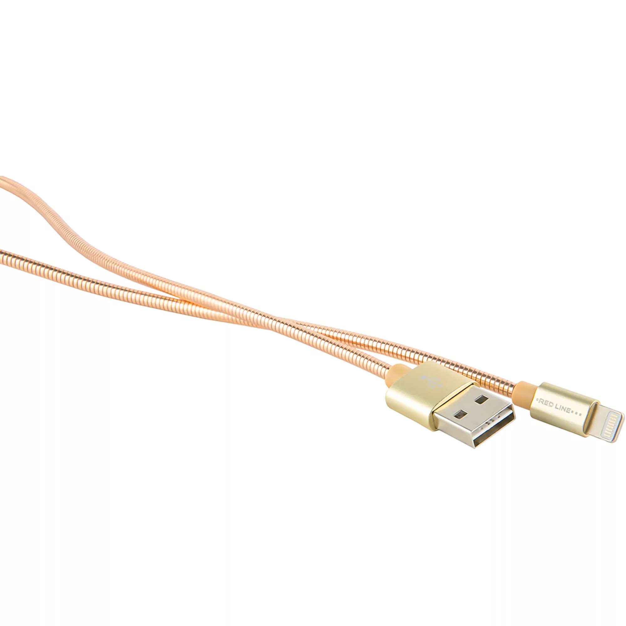 Red line Lightning 8-Pin USB. Золотые провода. Дата-кабель Red line Flex. Кабель red line