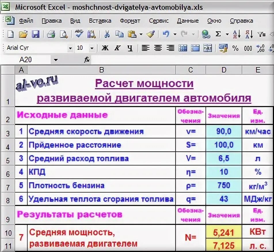 Расчет мощности автомобиля. Расчет двигателя внутреннего сгорания excel. Калькуляция работы электродвигателя. Расчет сборки электрических двигателей в эксель. Расчет двигателя автомобиля