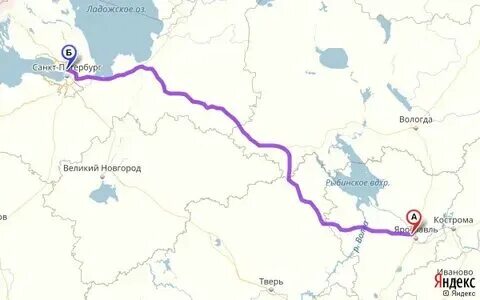 Сколько ехать от тюмени до санкт петербурга