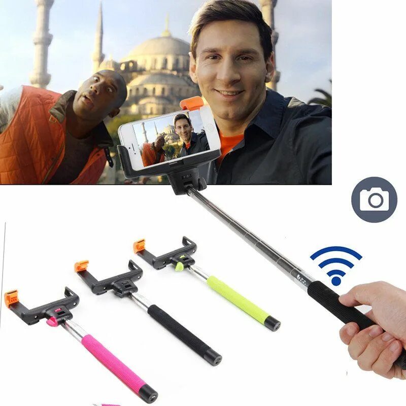 Купить Новый супер мини 2016 Нова extensivel самоуправления selfie палку монопод