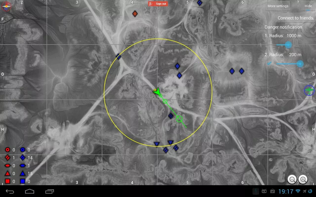 Tactical maps