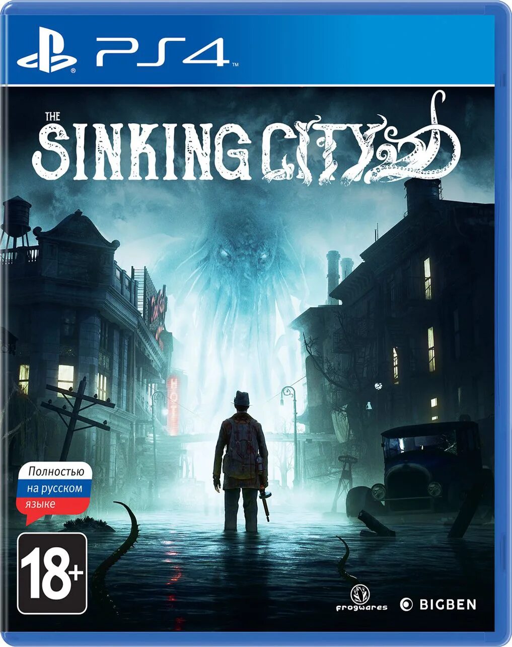 The sinking city купить. The Sinking City (ps4). Sinking City ps4 обложка. The Sinking City Frogwares. The Sinking City ps4 фото.