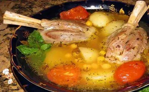 Приготовление шурпы в казане