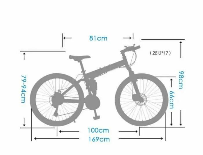 Размер велосипеда s. Габариты горного велосипеда 26 дюймов. Габариты велосипеда 26 дюймов. Габариты горного велосипеда 19 дюймов. Габариты горного велосипеда 29 дюймов.